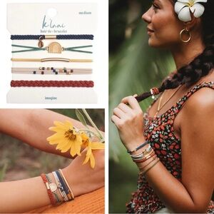 NWT K’lani IMAGINE Hair Ties/Bracelets Set